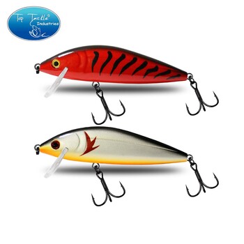 TOP TACKLE INDUSTRIES Потъваща примамка за риболов на Minnow 7cm 10g Изкуствена примамка за пъстърва Stream Lake Jerkbait Rockfishing твърди примамки