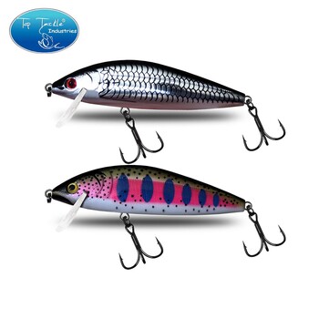 TOP TACKLE INDUSTRIES Потъваща примамка за риболов на Minnow 7cm 10g Изкуствена примамка за пъстърва Stream Lake Jerkbait Rockfishing твърди примамки