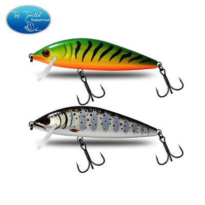 TOP TACKLE INDUSTRIES Sing Minnow kalapüügi lant 7cm 10g kunstlik forelli lant Stream Lake Jerkbait Rockfishing Hard Baits