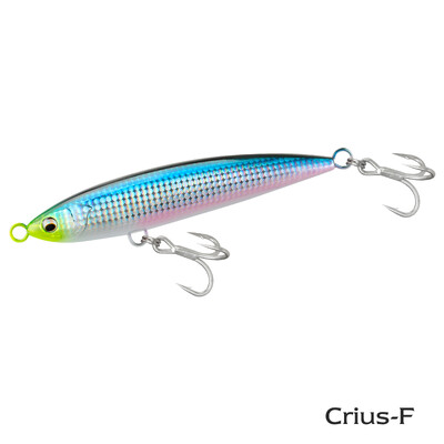 TSURINOYA 160mm 60g Topwater Pieštukas CRIUS 160F Dirbtinis kietas masalas Tunams GT velkamasis vobleris didelis žvejybos masalas