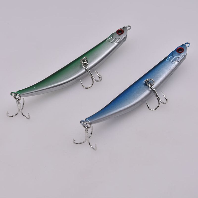 JYJ 11cm 11g 5vnt daug žvejybos pieštukas plaukiojantis masalas, išlenktas pieštukas minnow jerkbait vobleris