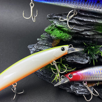 1 ΤΕΜ Minnow 130mm 25g Floating Big Minnow Pesca Choco Δόλωμα ψαρέματος λούτσων αλμυρού νερού Pesca Isca Plastic Fishing Tackle 9107