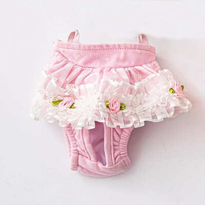 Seksualūs nėriniai šortai Sling Dog Kelnaitės mažiems šunims chihuahua Jorkšyro naminiams gyvūnėliams apatiniai šunų vystyklai Moteriški pañales para perros