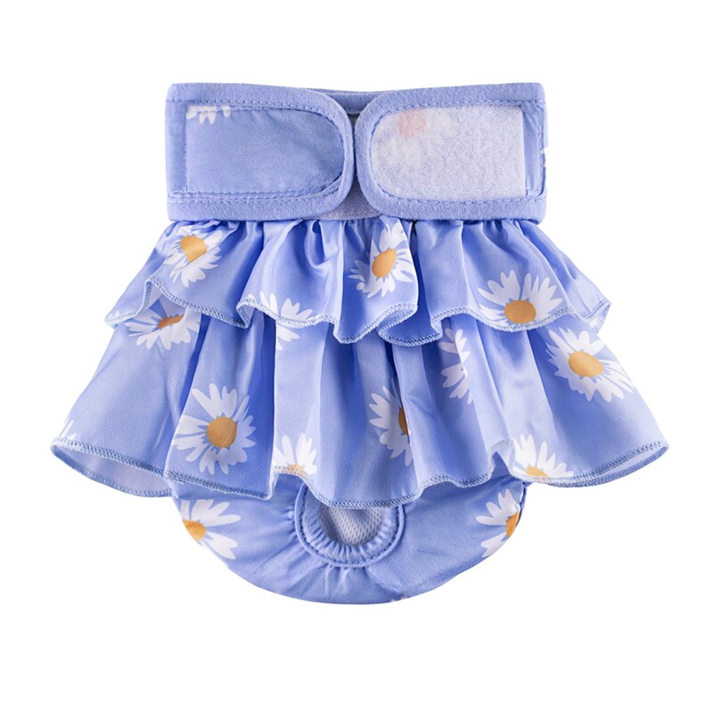 Mājdzīvnieku fizioloģiskās bikses suņiem menstruālās bikses Princeses mājdzīvnieku biksītes Sieviešu suņu fizioloģiskās bikses necaurlaidīgas mazgājamas mājdzīvnieku preces