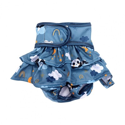 Pantaloni menstruali pentru animale de companie, chiloți respirabili pentru animale de companie, bandă de fixare, lenjerie de corp pentru câini, anti-hărțuire, pantaloni fiziologici pentru animale de companie