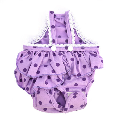 Kisállat Kutya Bugyi Szíj Egészségügyi Állítható Kutya Pontmintás Fehérnemű Pelenkák Fiziológiás nadrágok Kiskutya rövidnadrágok Drop Shipping 2017