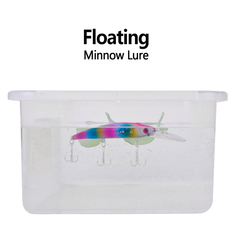 PRO BEROS 1TK Minnow kalastuslant 15cm 13g ujuv kõva söödaga vobler Jig Bait Crankbait karpkala triibuline bass Pesca kalastustarbed