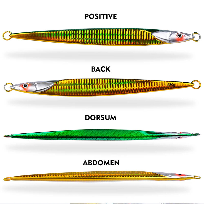 1 KOM Metalna šablona mamac 180-200-230-250-280 g mamac za ribolov na bacanje s obale Trolling jigging mamac Pesca Isca Umjetni Cebo