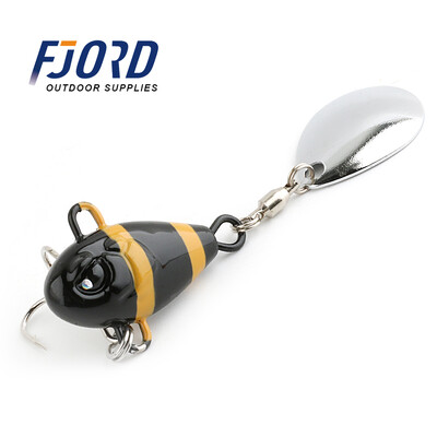 FJORD Tail Spinner Baits 7g 10.5g 14g 21g Horgászcsali Vib Metal Casting Shore Jig Spoon Fishing mesterséges csali kiegészítők