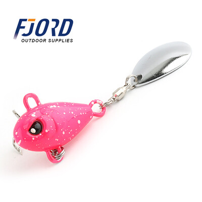 FJORD Tail Spinner Baits 7g 10.5g 14g 21g Horgászcsali Vib Metal Casting Shore Jig Spoon Fishing mesterséges csali kiegészítők