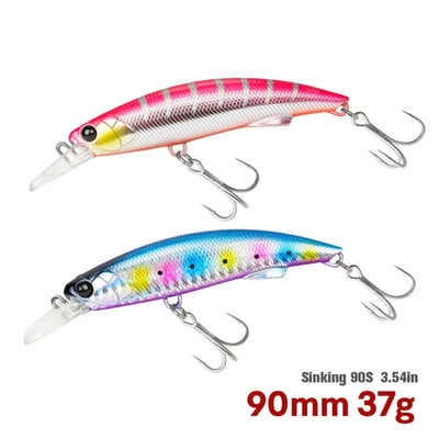 TSURINOYA Heavy Minnow uppuv kalapüügilant 90S 90mm 37g STRIKER Long Casting High Strength Hard Bait Merepüügi tuunikala mudel