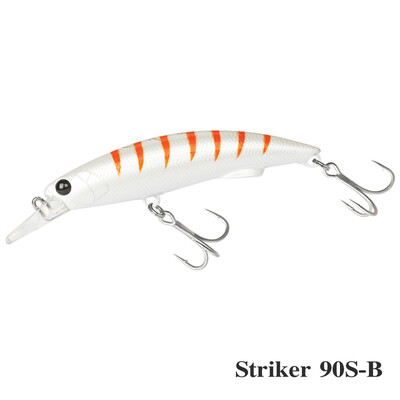 TSURINOYA Nalucă de pescuit cu scufundare de pescuit grea 90S 90mm 37g STRIKER Long Casting Momeală dură de înaltă rezistență Pescuit de mare Ton Model
