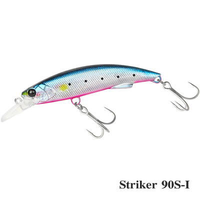 TSURINOYA Nalucă de pescuit cu scufundare de pescuit grea 90S 90mm 37g STRIKER Long Casting Momeală dură de înaltă rezistență Pescuit de mare Ton Model