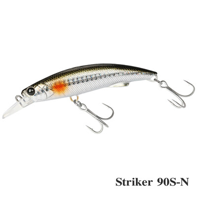 TSURINOYA Nalucă de pescuit cu scufundare de pescuit grea 90S 90mm 37g STRIKER Long Casting Momeală dură de înaltă rezistență Pescuit de mare Ton Model
