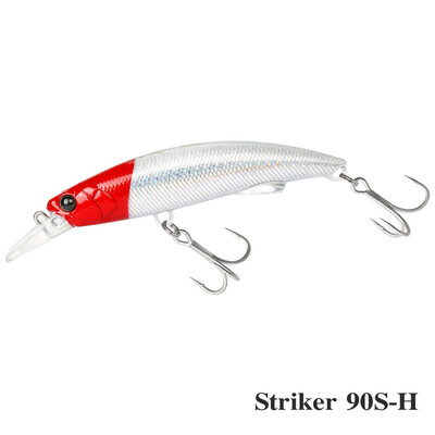 TSURINOYA Nalucă de pescuit cu scufundare de pescuit grea 90S 90mm 37g STRIKER Long Casting Momeală dură de înaltă rezistență Pescuit de mare Ton Model