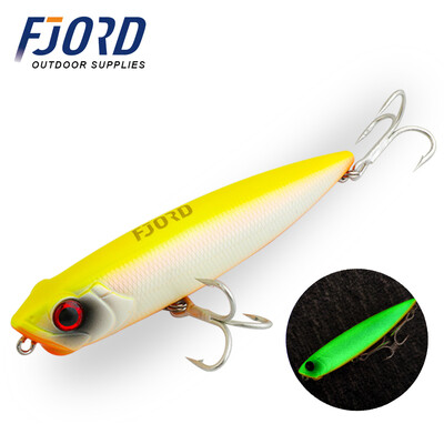 FJORD 31g pieštukas žvejybos masalas 130 mm vandens paviršinis gėlavandenis netikras masalas paviršinis kietas jūros dirbtinis masalas Žuvies įranga žvejybai