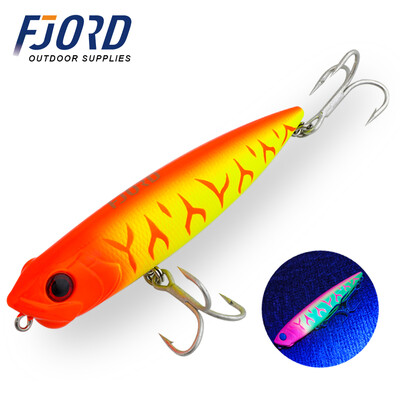 FJORD 31g pieštukas žvejybos masalas 130 mm vandens paviršinis gėlavandenis netikras masalas paviršinis kietas jūros dirbtinis masalas Žuvies įranga žvejybai