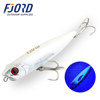 FJORD 31g pieštukas žvejybos masalas 130 mm vandens paviršinis gėlavandenis netikras masalas paviršinis kietas jūros dirbtinis masalas Žuvies įranga žvejybai
