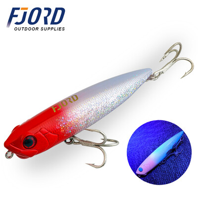 FJORD 31g pieštukas žvejybos masalas 130 mm vandens paviršinis gėlavandenis netikras masalas paviršinis kietas jūros dirbtinis masalas Žuvies įranga žvejybai