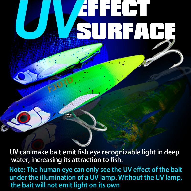 FJORD 31g pieštukas žvejybos masalas 130 mm vandens paviršinis gėlavandenis netikras masalas paviršinis kietas jūros dirbtinis masalas Žuvies įranga žvejybai