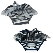 Kisállat kutya csíkos fiziológiás nadrágok bugyi kutya csipke bugyi pelenka kiskutya fehérneműhöz Alsónadrág Kutya pelenka nadrág rövidnadrág kisállat kellék