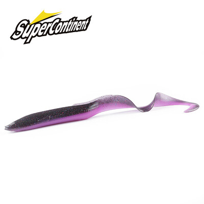 supercontinent νέο ζεστό χέλι μαλακό δόλωμα 20cm/15cm Soft Fishing Lure Sea Bass Artificial Bait Shad Eel Needfish Fishing Tacking