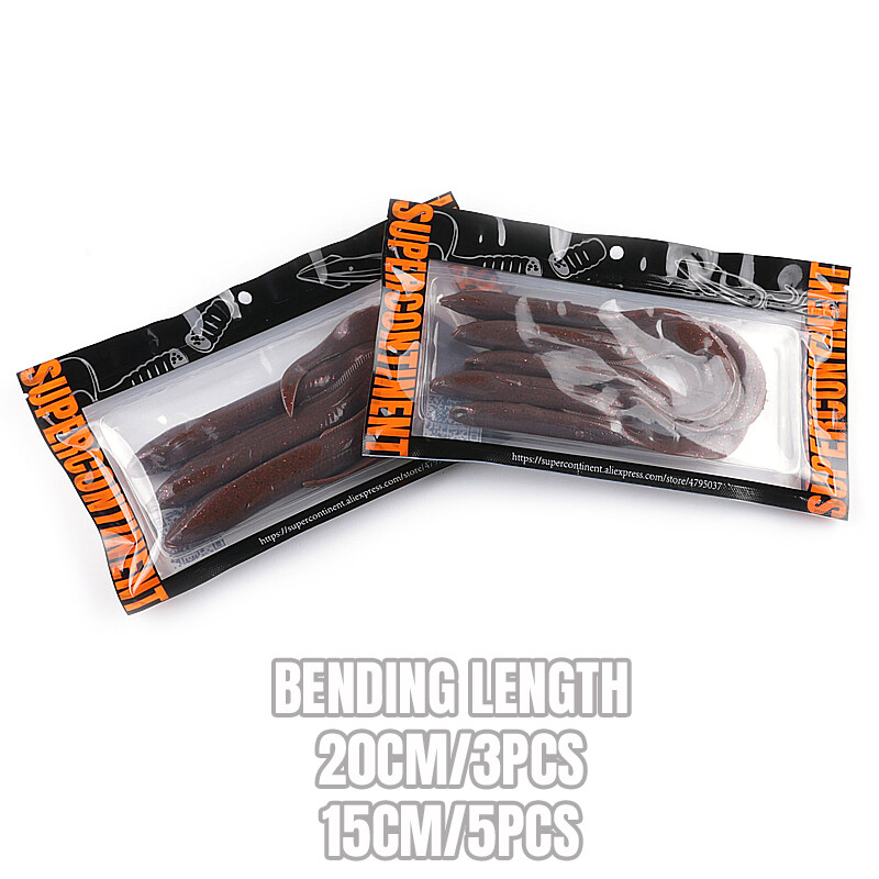 superkontinent novi vrući mamac za jegulje 20cm/15cm meki mamac za pecanje brancin umjetni mamac Shad Eel Needfish ribolovni pribor