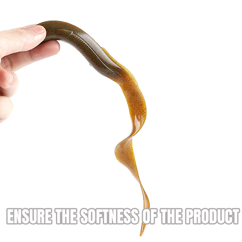 superkontinent novi vrući mamac za jegulje 20cm/15cm meki mamac za pecanje brancin umjetni mamac Shad Eel Needfish ribolovni pribor