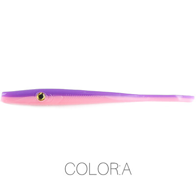 Supercontinent Crazy Slug 185 mm/3 ks 125 mm/6 ks Mäkká rybárska návnada, morský vlk, umelá návnada, silikónový červ, úhor, ihličie