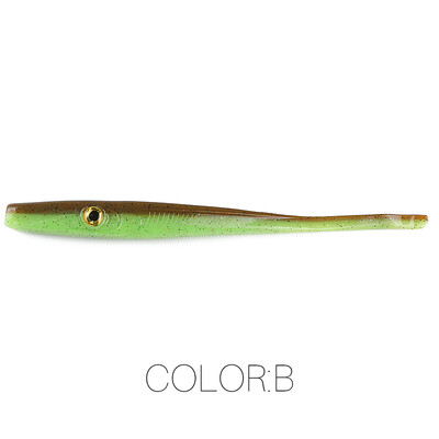 Supercontinent Crazy Slug 185 mm/3 ks 125 mm/6 ks Mäkká rybárska návnada, morský vlk, umelá návnada, silikónový červ, úhor, ihličie