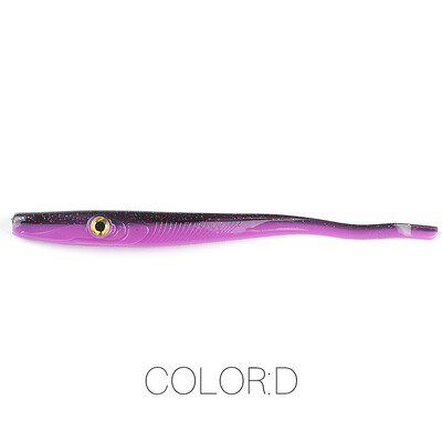 Supercontinent Crazy Slug 185 mm/3 ks 125 mm/6 ks Mäkká rybárska návnada, morský vlk, umelá návnada, silikónový červ, úhor, ihličie