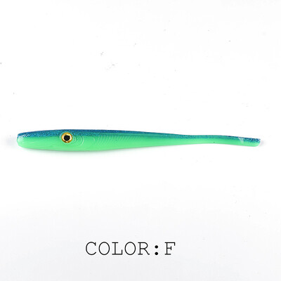 Supercontinent Crazy Slug 185 mm/3 ks 125 mm/6 ks Mäkká rybárska návnada, morský vlk, umelá návnada, silikónový červ, úhor, ihličie