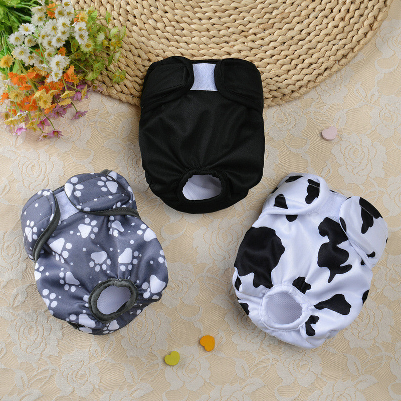 Koerte mähe Väikesed suured koerad Füsioloogilised püksid Sanitaarpesu Pestavad Emane Koerte lühikesed püksid Aluspüksid Aluspüksid Koertele