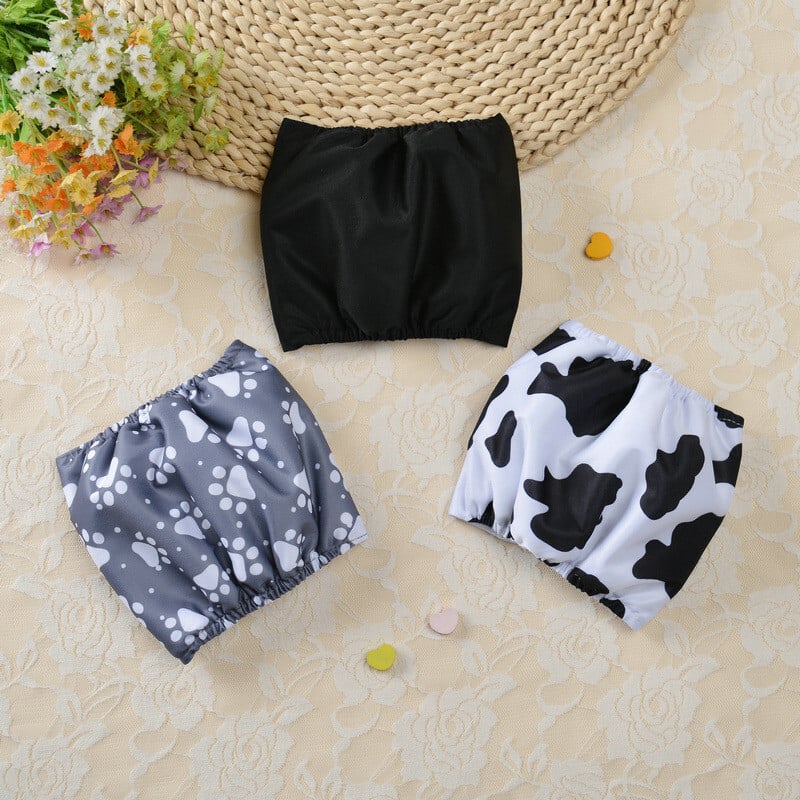 Koerte mähe Väikesed suured koerad Füsioloogilised püksid Sanitaarpesu Pestavad Emane Koerte lühikesed püksid Aluspüksid Aluspüksid Koertele