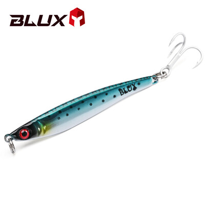 BLUX Mini SAURY 5g 10g Jigging Spoon Long Cast Metal Jig Micro Lead Bait Θαλάσσιο ψάρεμα αλμυρού νερού Τεχνητό σκουμπρί μπάσο