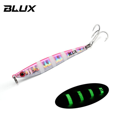 BLUX Mini SAURY 5g 10g Metāla džiga mikrosvina ēsma Sālsūdens zvejas māneklis Mākslīgie piederumi Makreles bass