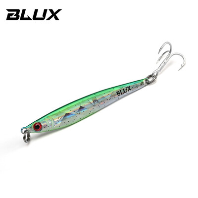 BLUX Mini SAURY 5g 10g Metāla džiga mikrosvina ēsma Sālsūdens zvejas māneklis Mākslīgie piederumi Makreles bass