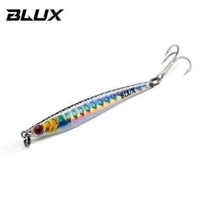 BLUX Mini SAURY 5g 10g Metāla džiga mikrosvina ēsma Sālsūdens zvejas māneklis Mākslīgie piederumi Makreles bass