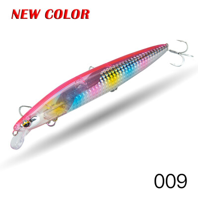 D1 plūduriuojantis Minnow žvejybos masalas 120mm20g/145mm27g Flash Flake Vobleris EXSENCE Shallow Silent Assassin kietas masalas