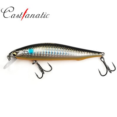 Castfanatic Brand Assassin105 AR-C Minnow Lure Wobbler 14g Jerkbait Slow Sinking Aartificial Bait for Sea Bass Pike Fishing Lure