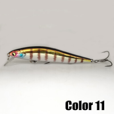 Castfanatic Brand Assassin105 AR-C Minnow vobleris 14g Jerkbait lėtai skęstantis dirbtinis masalas jūrų ešerių lydekų žvejybos masalas