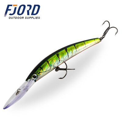 FJORD plávajúca rybárska návnada 110 mm 17 g 130 mm 24 g Jerkbait na dlhé vzdialenosti, kapor, šťuka, swimbait, umelá návnada, vybavenie na morský rybolov