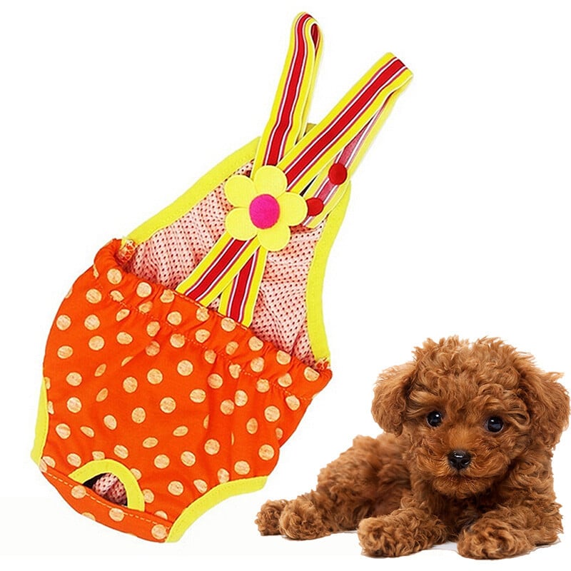 Armsad lemmikloomad koerad kassid riided puuvillased täpilised püksid, füsioloogiline aluspesu pingutage hügieenipüksid