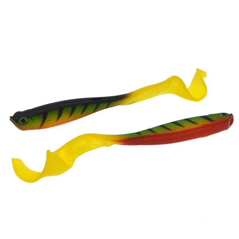 Horgászcsali 125 mm-es 5,5 g-os Swimbait Shad T-Tail puha csali mesterséges szilikon csalik Bass csuka horgász jigging wobblerek