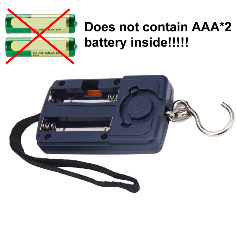 40 kg X 10 g mini skaitmeninės svarstyklės, skirtos žvejybos bagažui Kelionėms svėrimo plieno gamyklos nešiojamos elektroninės pakabinamos svarstyklės rankinės svarstyklės