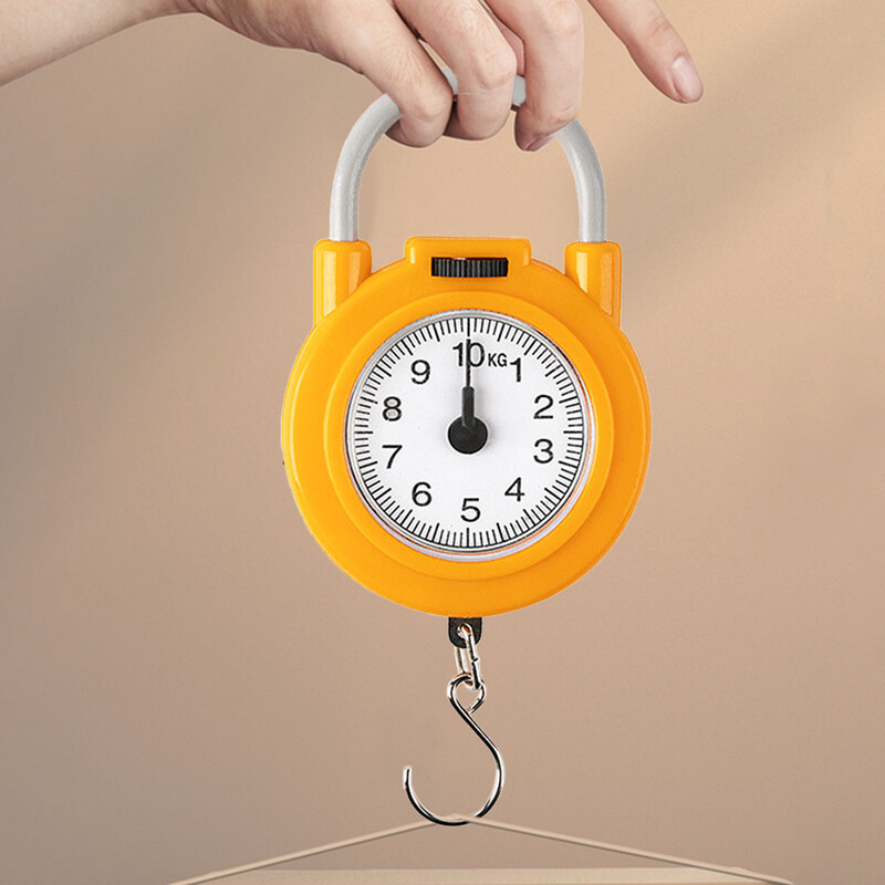 10KG skaitmeninės elektroninės pakabinamos kabliuko svarstyklės 0,1KG žvejybos svarstyklės, mini kišeninių svarstyklių rankena su kabliuku lauko žvejybos įrankiais