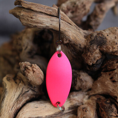 Új UV Glow dupla festett kanalas horgászcsalik pisztrángcsali sügér csali mesterséges csali