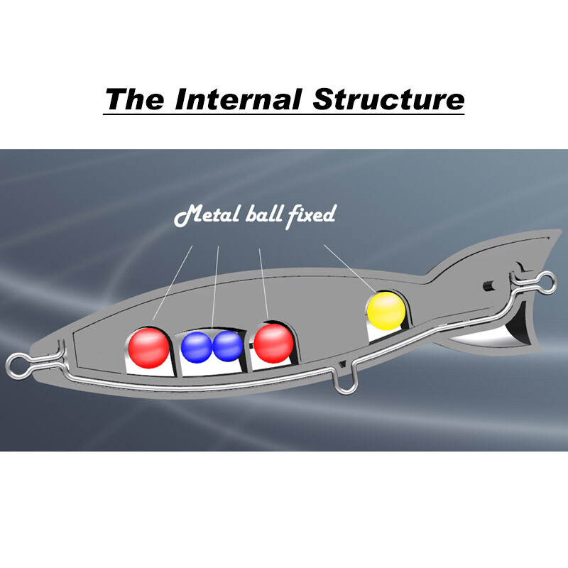 TacklePRO PO-13 JERKBAIT Dirbtinis masalas 100mm 24g Popper Topwater Fishing Predator Tackle Kokybiški Vobleriai Kieti masalai Pesca