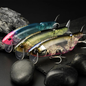 Swimbait Big Fishing Lure Изкуствена твърда примамка Съединена риболовна примамка за хищник Wobbler Minnow Pike