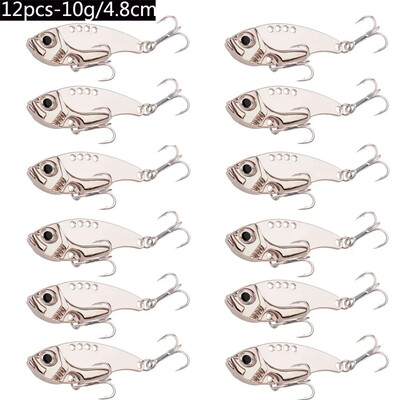 12 vnt. žūklės masalo šaukštas lydekai